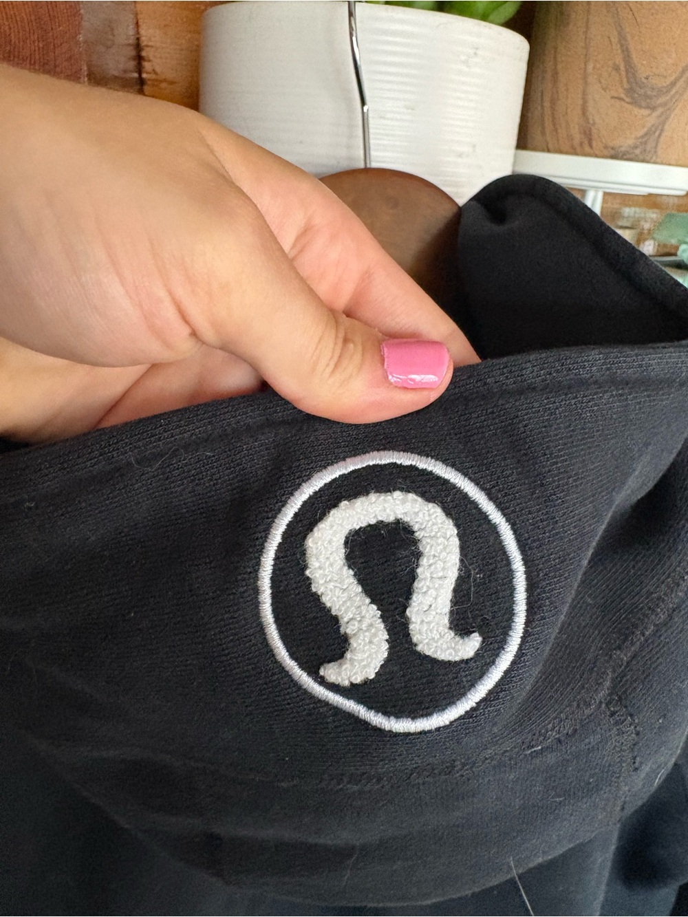 Lululemon Scuba Hoodie Black Full Zip Up Y2K Older Style Scuba Sweater